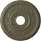 Ekena Millwork Genevieve Ceiling Medallion (Canopies up to 3 1/2"), 16 1/8"OD x 3 1/2"ID x 7/8"P, Spartan Stone CM16GNSSF - alternate 1